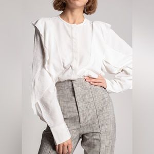 Isabel Étoile Marant ruffle blouse